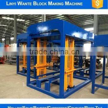 QT4-15 Fully Automatic Concrete Cement Hollow Paver Bricks Block Making Machine Production Line photo-3