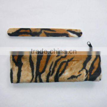 Nail file with animal pattern