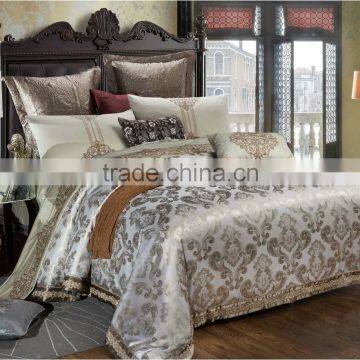 Jacquard Fabric Duvet Cover Bedding Set