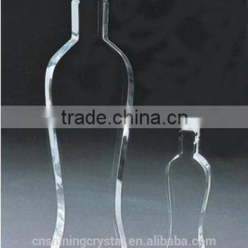 2015 new cheap glass bottle crystal blank                        
                                                Quality Choice