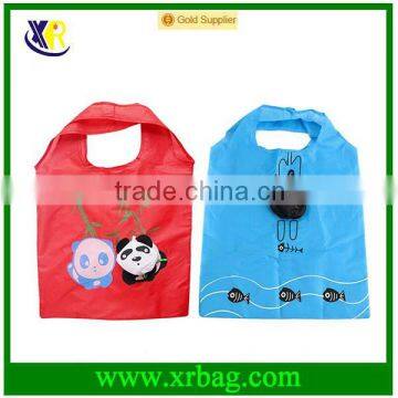 Custom promotional cheap animal shape foldable shopping bag