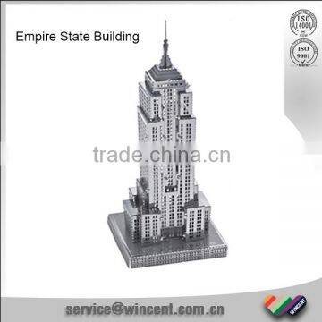 High quality product Empire State Building metal Jigsaw puzzle games