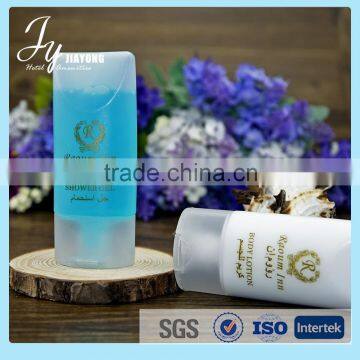 Top grade hotel tube hotel shampoo with flip top cap