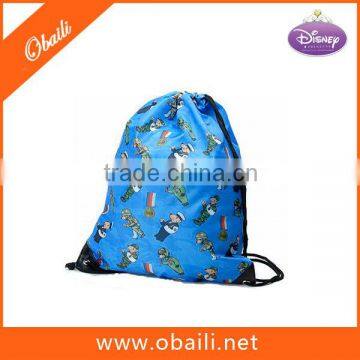 Promotional polyester drawstring bag