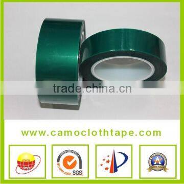 Adhesive Polyester Film Green Tape With Silicone Based