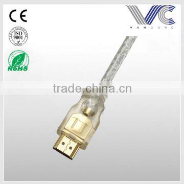 HDMI Cable 1080p with ferrite and stream jacket China Manufacturer