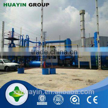 European emission standard tire pyrolysis machine for sale from zhengzhou china