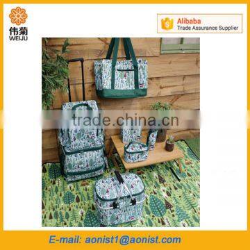 Outdoor Fitness Washable Promotional Cooler Lunch Bag Forest photo-4