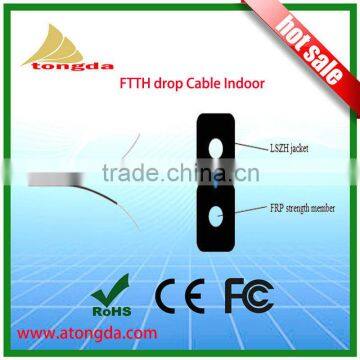 0ptical cable 1 core G657A FRP FTTH no messenger LSZH 2.0x3.0mm