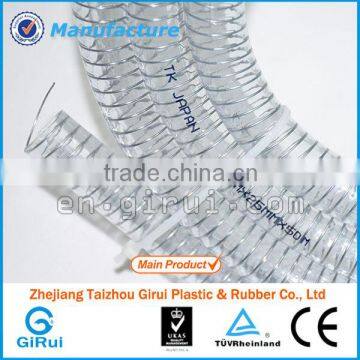 transparent pvc steel wire hose