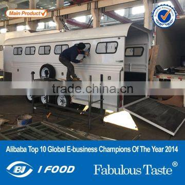 Unique Horse Float Trailer,Camper Horse Float Trailer,Angle Horse Float