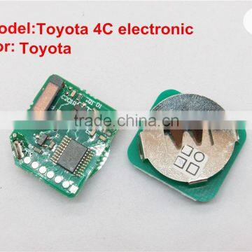 Hot Sale Toyota 4c electronic chip transponder chip key clone Crypto chip