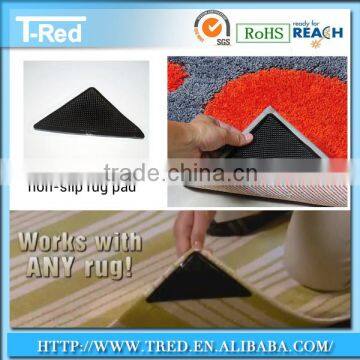 Nontoxic rug pad, washable carpet gripper