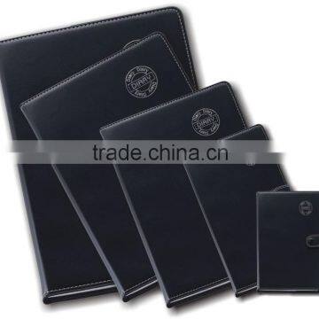 2014 high quality leather dairy notebook