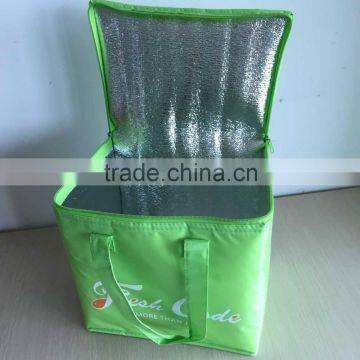 Factory Offer Customized Portable 420D Polyester Thermal Insulated Freezer Bag photo-2