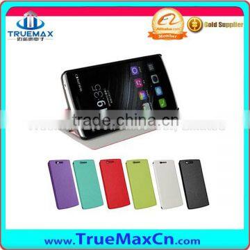Slim Leather Case for Oneplus One with stand (Open Left & Right)