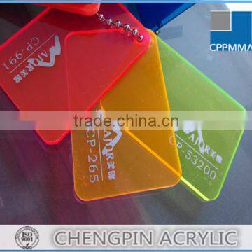 color fluorescent pmma material plexiglass sheet