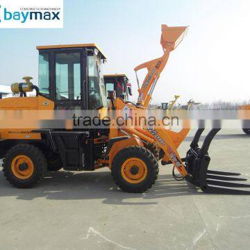 Pallet Forks Grass Wheel Loader Free Spare Parts