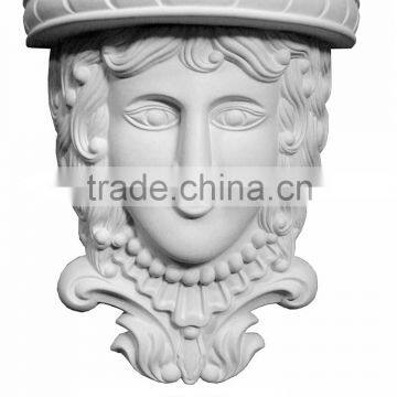 Polystyrene High Quality Good price beautiful PU decorative corbel carved