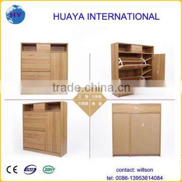 high quality modern style melamine shoe cabinet