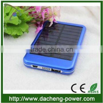 Factory price 5V 1.5A solar mobile phone charger 5000mAH solar charger