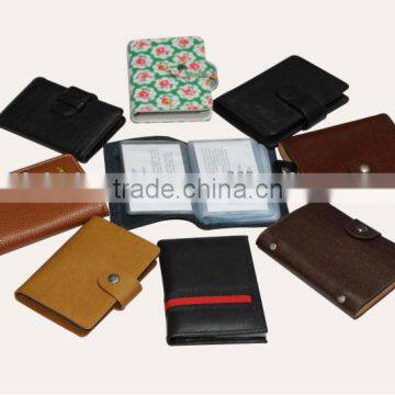 high quality Mens cowleather credit card holder