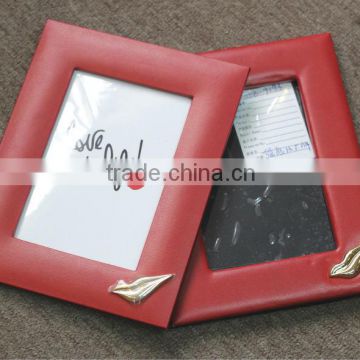 Family Photo album,leather photo frame for family