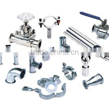 Sanitary Sainless Steel Pipe Fittings and Valves