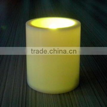 Flameless plastic color changing electric candle for party or festival decor