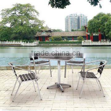 Outdoor garden set aluminum table and chairs on sale                        
                                                Quality Choice