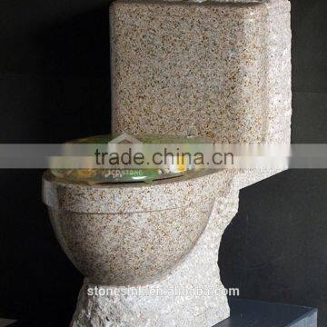 Flush Granite Durable Stone Toilet photo-3
