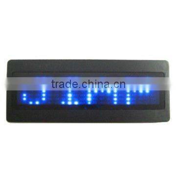 led car rear window digital display