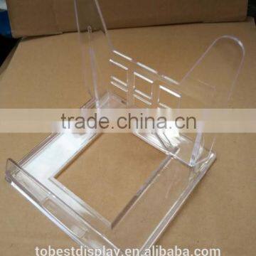 innovative design adjustable clear acrylic plate display stand Shenzhen factory