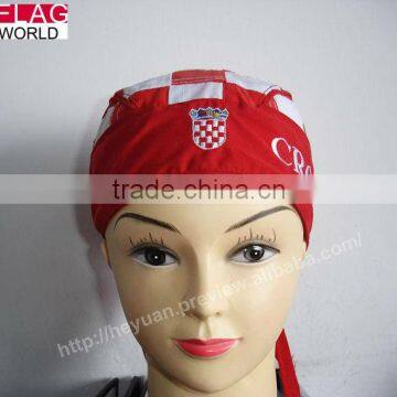 bandana football hat