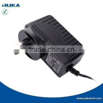 Universal 100-240v 50/60hz ac to dc 5v3a 12v1.5a AUS plug power adapter with C-Tick approved