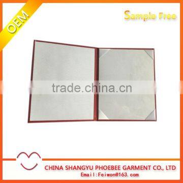 China Facotry Wholesale Handmade Red Diploma Cover or Certificate Holder photo-2