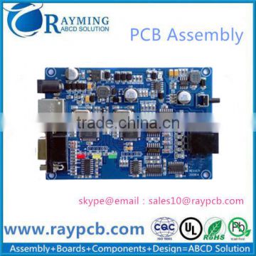 Factory Lowest Cost Blue Soldermask PCB Electronic Assembly