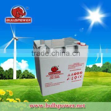 12v 24ah deep cycle solar panel battery