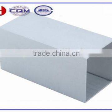 Hot sale anodized aluminium hollow square tube 100x100