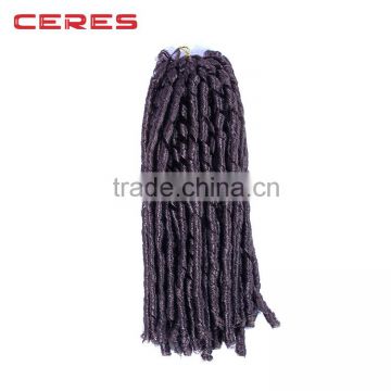 2016 new fashion! high quality synthetic dreadlocks hair extensions for black women