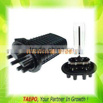 vertical type 6+1 ports 12 fibers Fiber optic splice closure