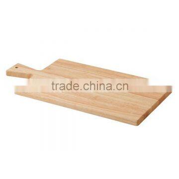 rubber wood cutting board chopping block with handle