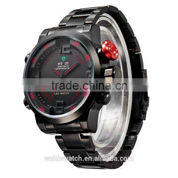 WEIDE 2309B New Arrival 2015 Full Stainless Steel Big Dial, Led Brand Men Wrist Watch photo-5