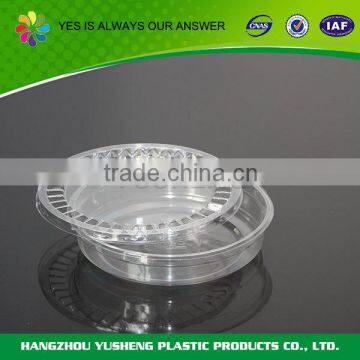 Container handle clear round plastic blister packaging