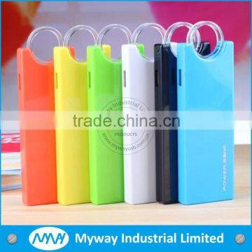 warm colorful portable external battery charger 3000mah power bank for tablets