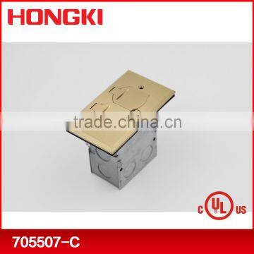 Recessed floor cover floor box