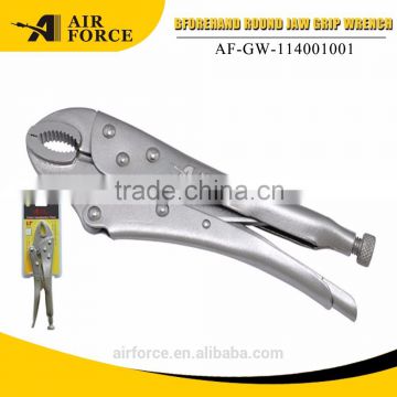 10" Forehand Round Jaw Grip Wrench pliers