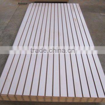 white color mdf slat wall panels