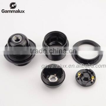 E26/E27 Black Bakelite Lamp Holder Half Threaded Body Bakelite Lamp Holder/Good Quality photo-4