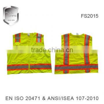 new style hi vis sleeveless safety clothing